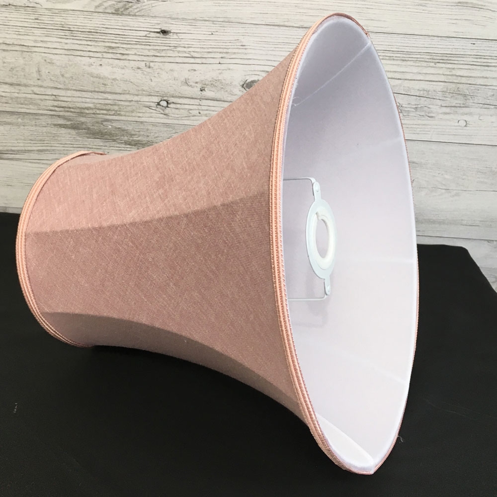 Bowed Empire Dusty Rose Pink Lampshade